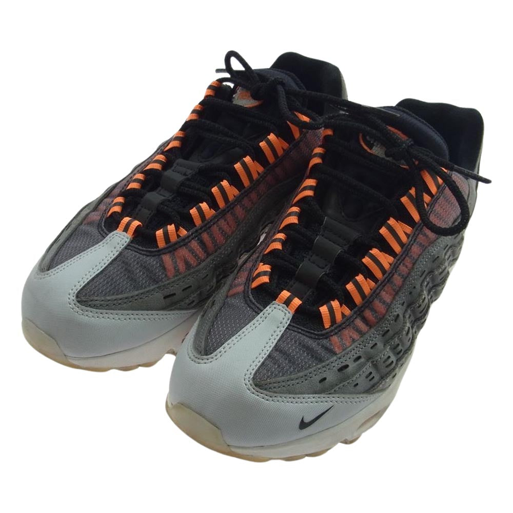 NIKE ナイキ DD1871-001  KIM JONES AIR MAX 95 キムジョーンズ  エアマックス スニーカー グレー系 オレンジ系 24.5cm【中古】