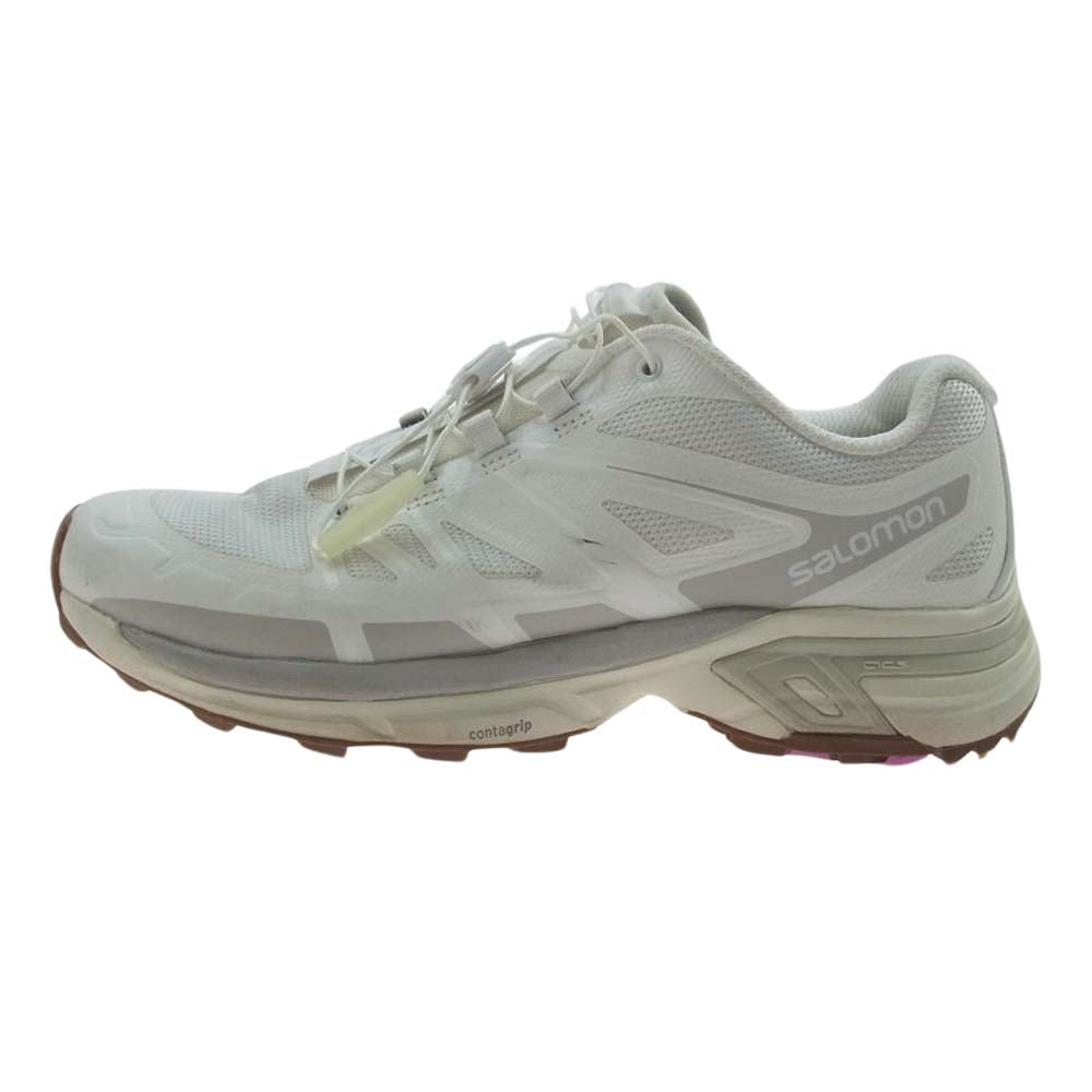 salomon サロモン 417093 XT-Wings 2 White Pantone Bright White Lunar スニーカー ホワイト系 24.5cm【中古】