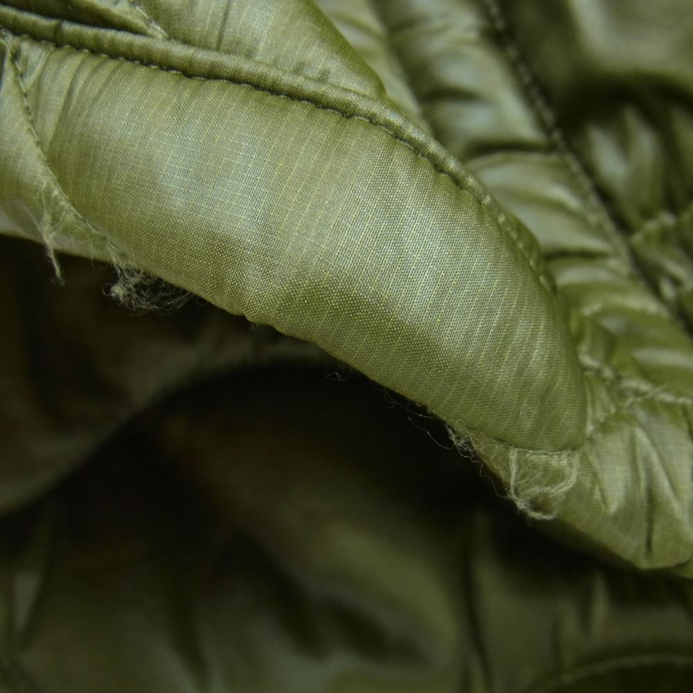ジュンミカミ Quilted Coat キルティング ロング コート カーキ系【中古】