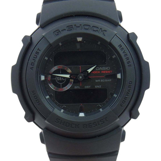 G-SHOCK ジーショック G-300ML-1AJF ANALOG DIGITAL デジアナ ウォッチ 腕時計 ブラック系【美品】【中古】