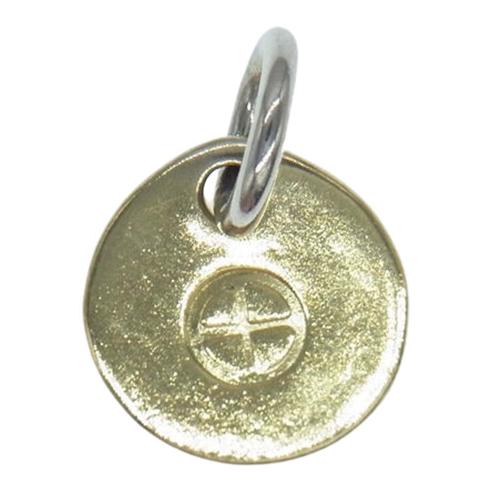 WINGROCK ウィングロック 18K 全金メタル タタキ ペンダントトップ ゴールド系【中古】