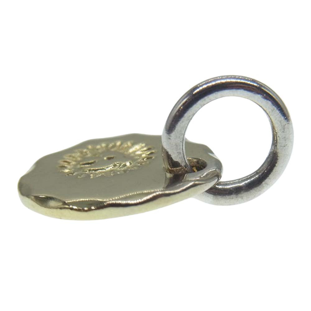 WINGROCK ウィングロック 18K 全金メタル タタキ ペンダントトップ ゴールド系【中古】