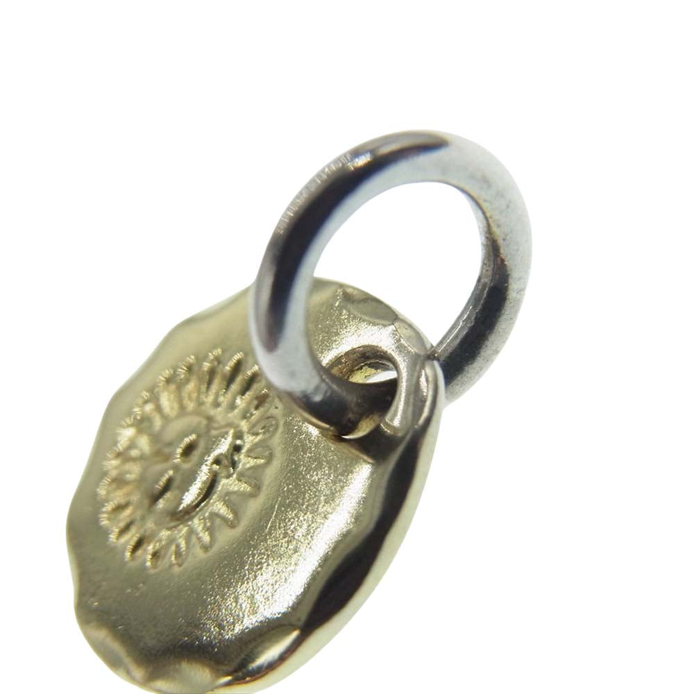 WINGROCK ウィングロック 18K 全金メタル タタキ ペンダントトップ ゴールド系【中古】