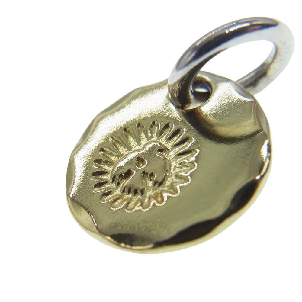 WINGROCK ウィングロック 18K 全金メタル タタキ ペンダントトップ ゴールド系【中古】