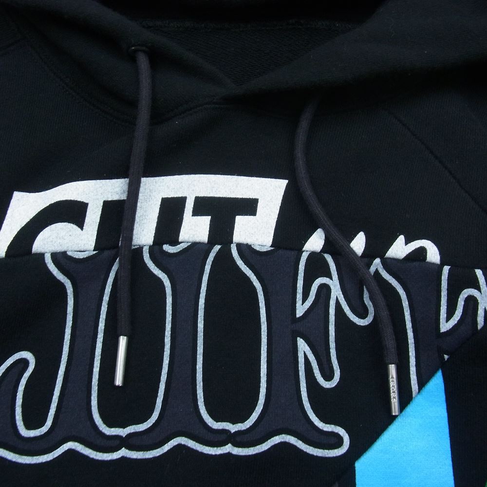 Sacai サカイ 21SS 21-0172S Hank Willis Thomas Archive Mix Hoodie ハンク・ウィリス・トーマス アーカイブミックス パーカー ブラック系 3【中古】