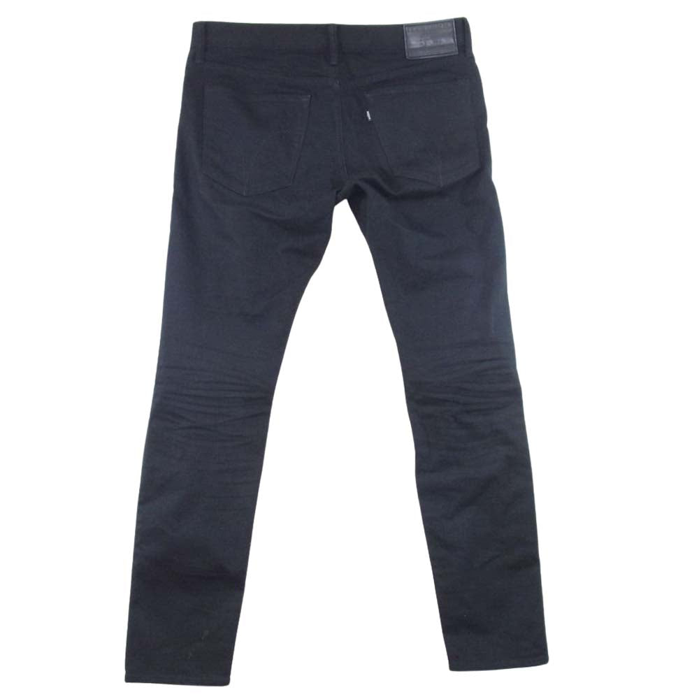 HYSTERIC GLAMOUR ヒステリックグラマー 02213AP16 スタッズ付き ブラック デニム スリム パンツ ブラック系 32【中古】