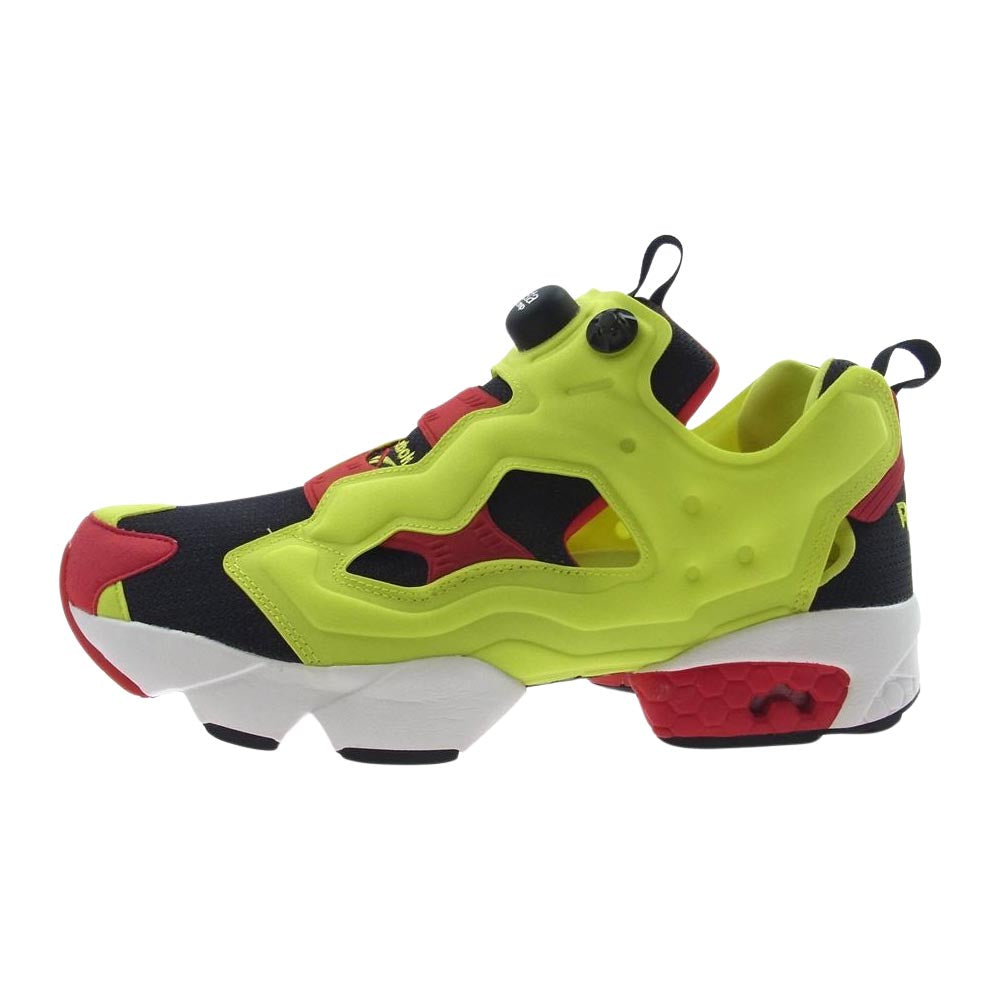 Reebok リーボック V47514 INSTAPUMP FURY OG Citron インスタポンプフューリー シトロン スニーカー イエロー系 ブラック系 28.5cm【美品】【中古】