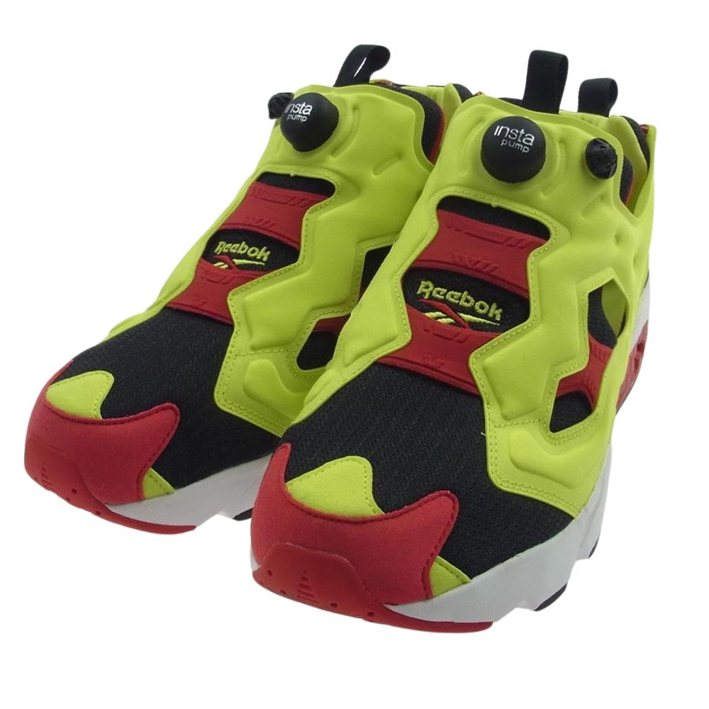 Reebok リーボック V47514 INSTAPUMP FURY OG Citron インスタポンプフューリー シトロン スニーカー イエロー系 ブラック系 28.5cm【美品】【中古】