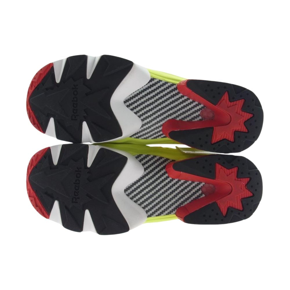 Reebok リーボック V47514 INSTAPUMP FURY OG Citron インスタポンプフューリー シトロン スニーカー イエロー系 ブラック系 28.5cm【美品】【中古】