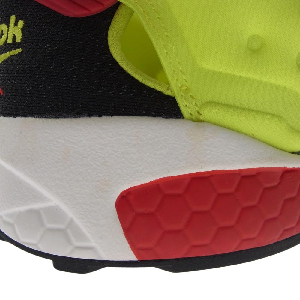 Reebok リーボック V47514 INSTAPUMP FURY OG Citron インスタポンプフューリー シトロン スニーカー イエロー系 ブラック系 28.5cm【美品】【中古】