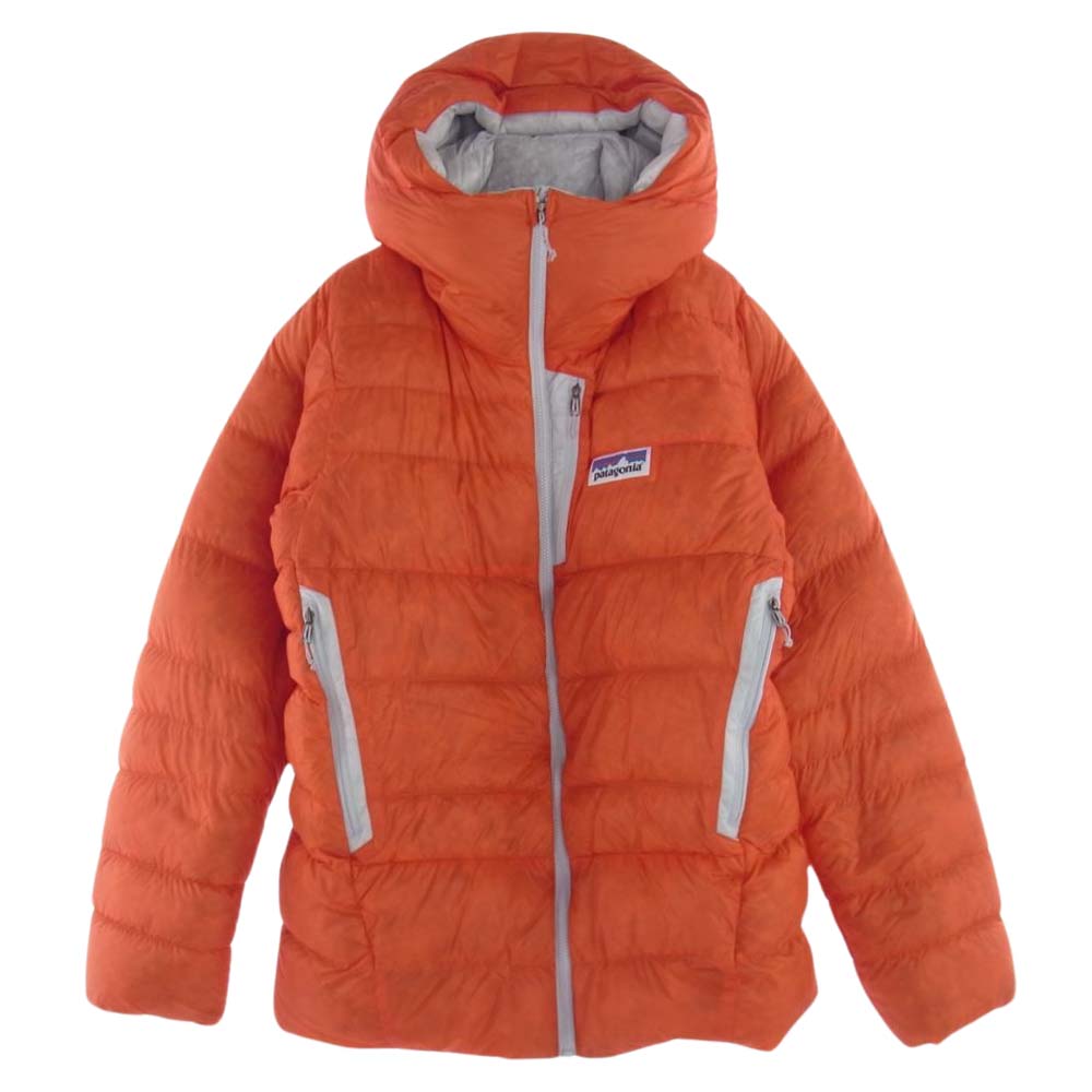 patagonia パタゴニア 13AW 84645 世界1000着限定 13年製 ENCAPSIL DOWN BELAY PARKA エンカプシル ダウン ビレイ パーカ ダウンジャケット オレンジ系 S【中古】