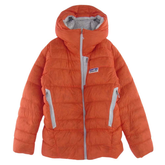 patagonia パタゴニア 13AW 84645 世界1000着限定 13年製 ENCAPSIL DOWN BELAY PARKA エンカプシル ダウン ビレイ パーカ ダウンジャケット オレンジ系 S【中古】