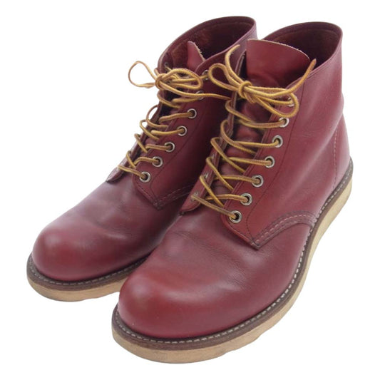 RED WING レッドウィング BEAMS別注 半円犬タグ アイリッシュセッター ブーツ 赤茶色系 9インチ【中古】