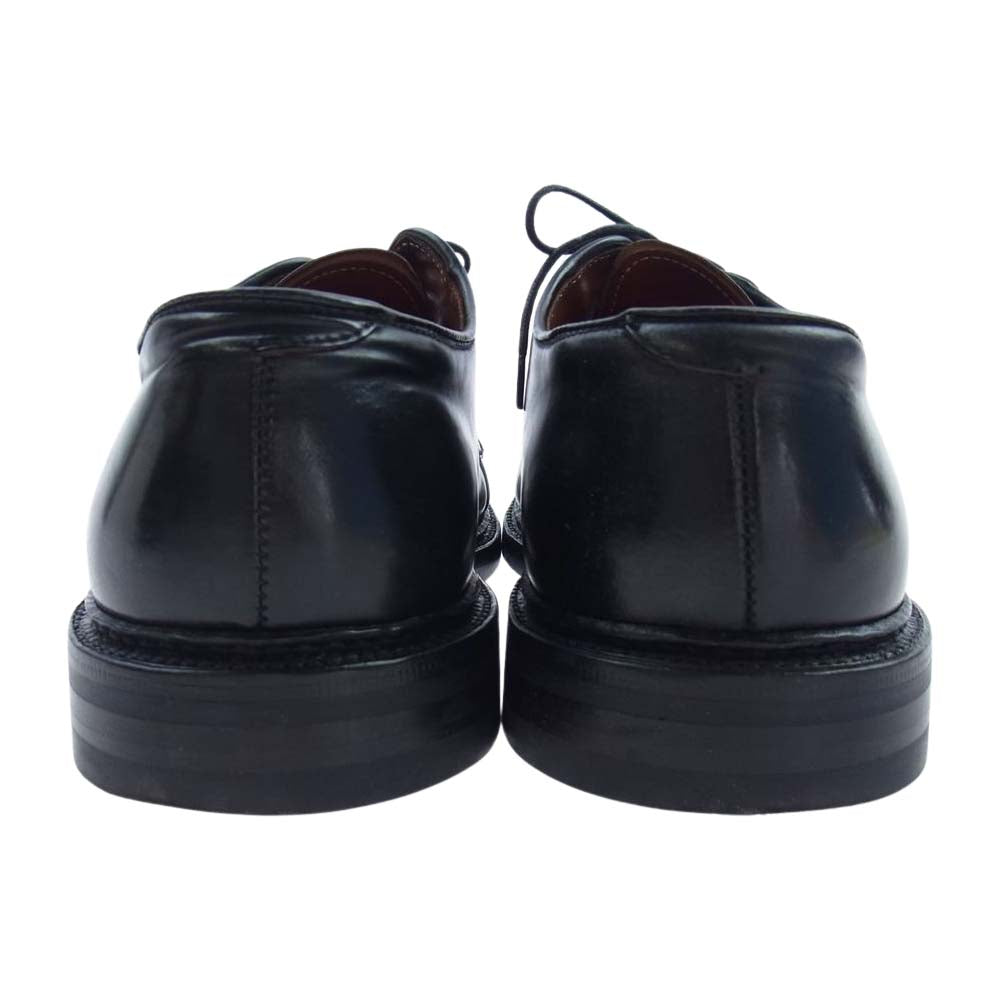 ALDEN オールデン 9901 コードバン 外羽根 プレーントゥ シューズ ブラック系 9D【中古】