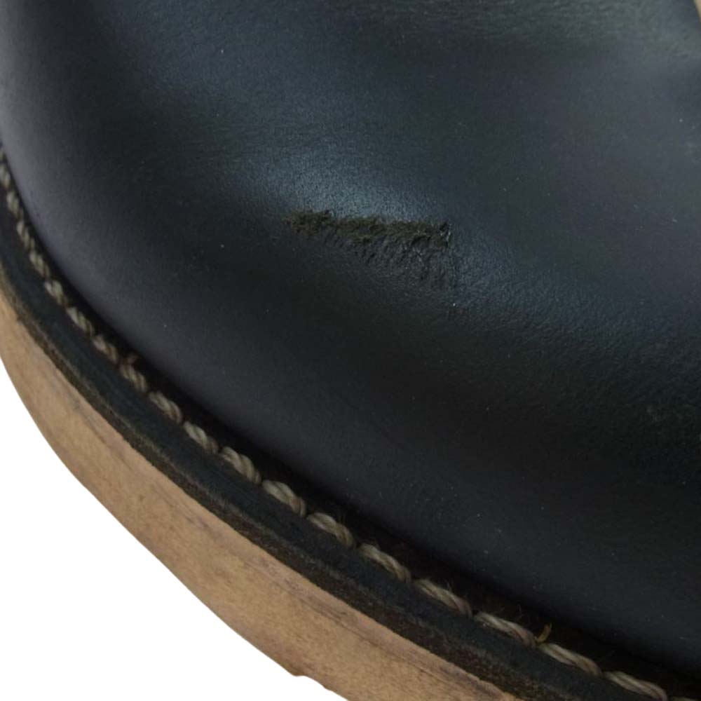 RED WING レッドウィング 8165 6 CLASSIC ROUND クラシックラウンドトゥ ワークブーツ ブラック系 US 9.5 D【中古】