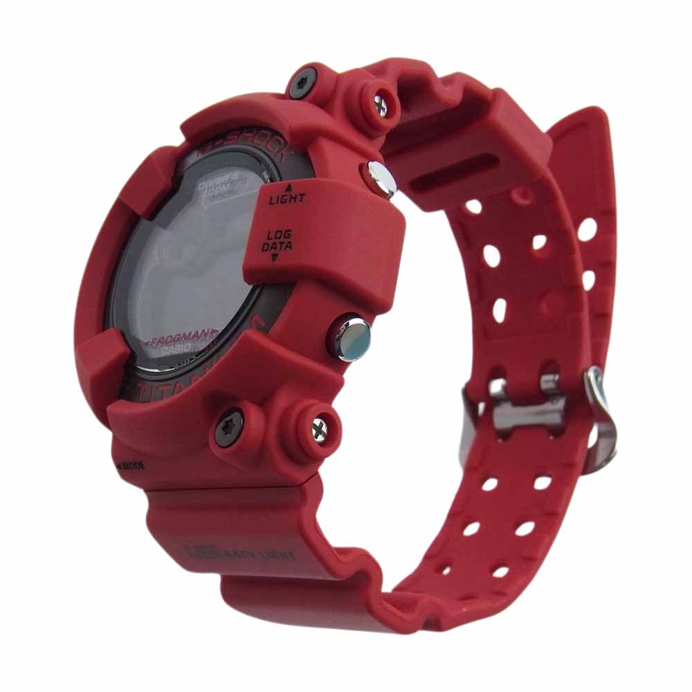 G-SHOCK ジーショック GW-8230NT-4JR 30周年記念モデル MASTER OF G -SEA FROGMAN フロッグマン ダイバーズ ウォッチ 腕時計 レッド系【新古品】【未使用】【中古】