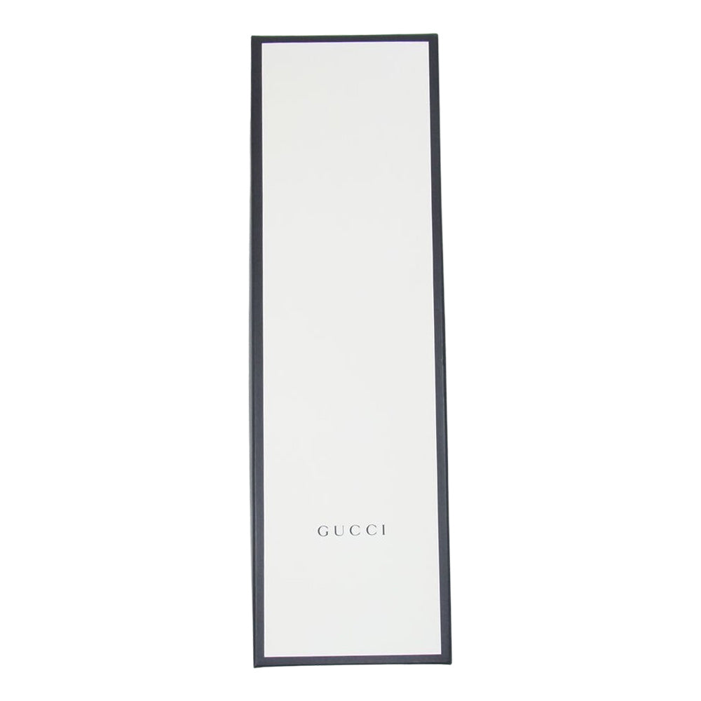 GUCCI グッチ スネーク エンブロイダリー ネクタイ ブラック系【極上美品】【中古】