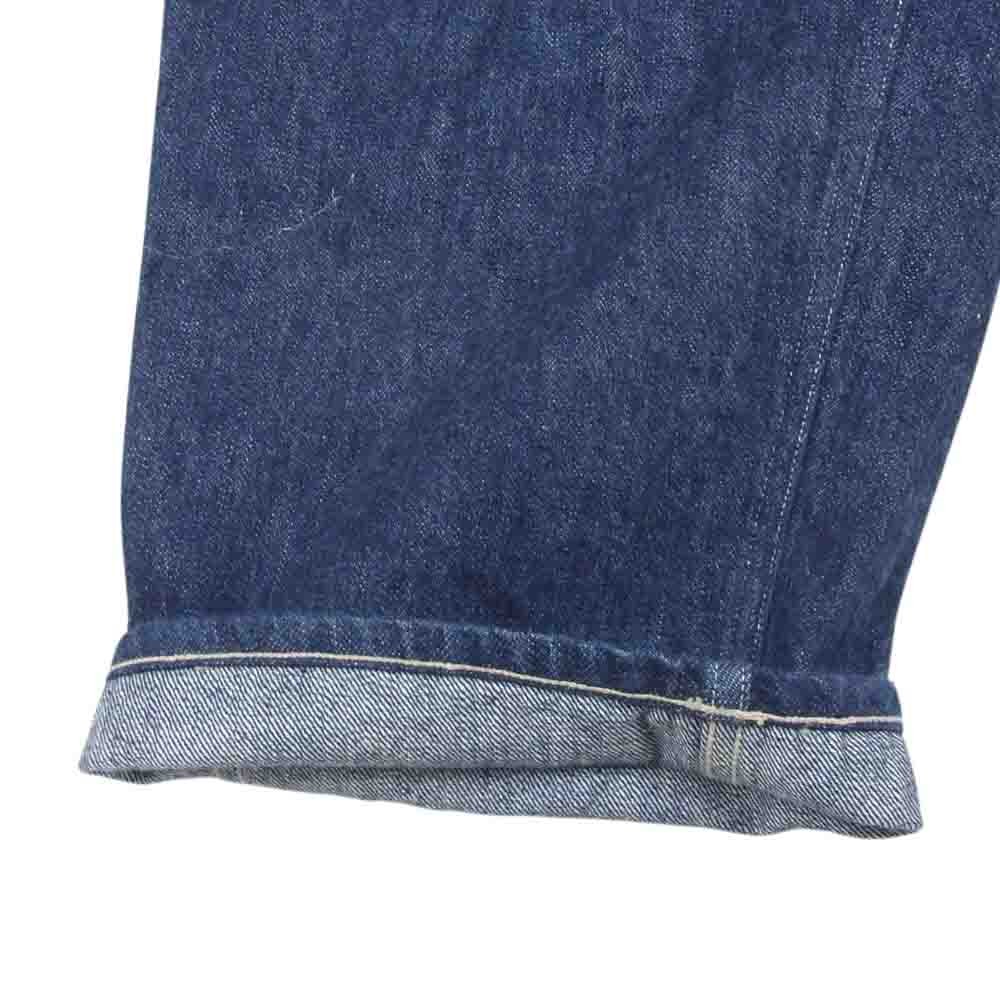 COMOLI コモリ 21AW U03-03011 BELTTED PANTS ベルテッド デニム パンツ インディゴブルー系 2【中古】