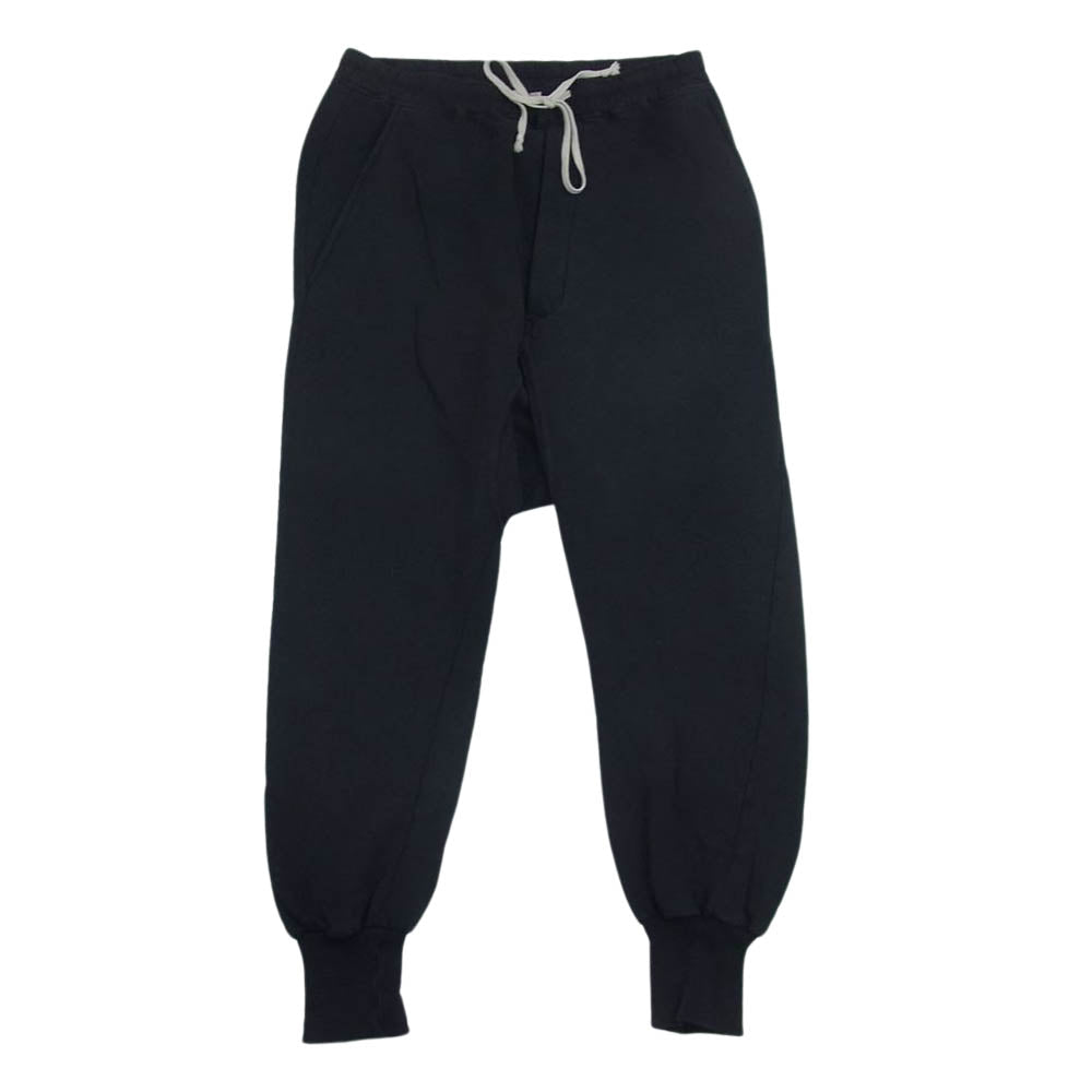 Rick Owens リックオウエンス 17AW DU17F2394-F DRKSHDW ダークシャドウ スウェット サルエル ロング パンツ ブラック系 S【中古】