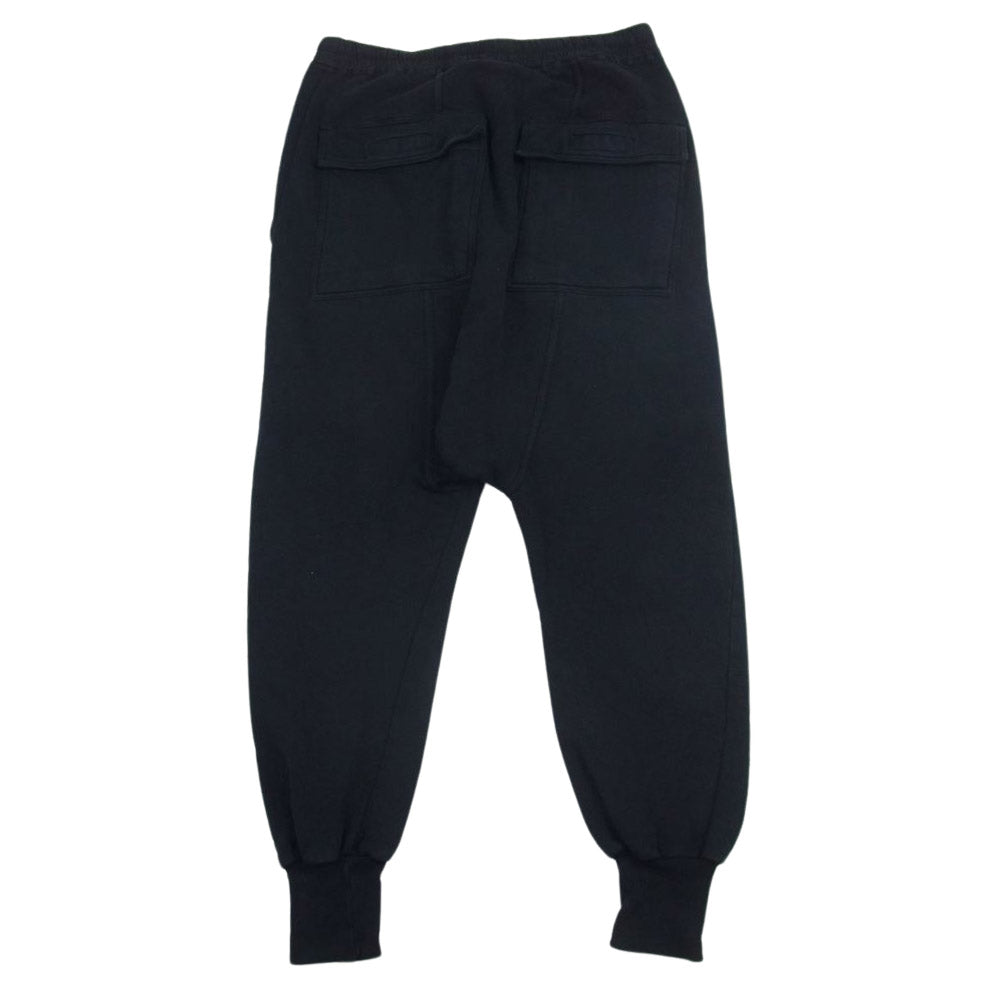 Rick Owens リックオウエンス 17AW DU17F2394-F DRKSHDW ダークシャドウ スウェット サルエル ロング パンツ ブラック系 S【中古】