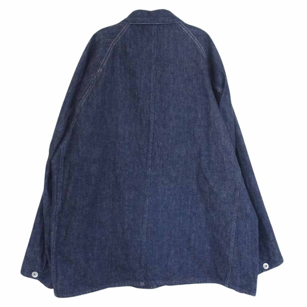 COMOLI 21AW デニムワークジャケット カバーオール COMOLI コモリ 21AW U03-01013 カバーオール デニム ワーク ジャケット