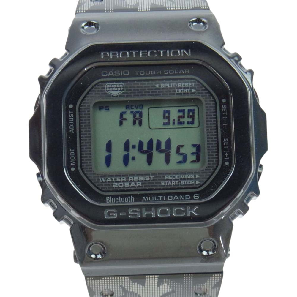 G-SHOCK ジーショック GMW-B5000EH-1JR 40周年記念 ERIC HAZE エリックヘイズ フルメタル Bluetooth ソーラー ウォッチ 時計 ブラック系【新古品】【未使用】【中古】
