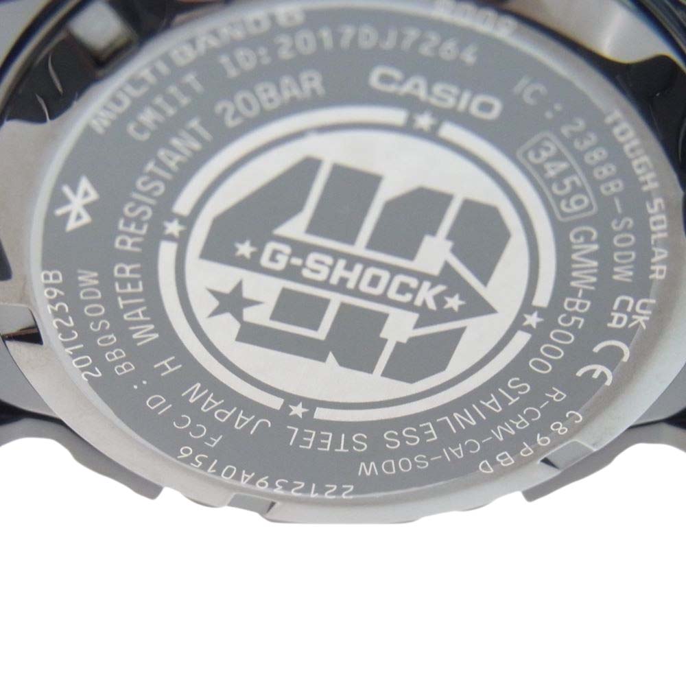 G-SHOCK ジーショック GMW-B5000EH-1JR 40周年記念 ERIC HAZE エリックヘイズ フルメタル Bluetooth ソーラー ウォッチ 時計 ブラック系【新古品】【未使用】【中古】