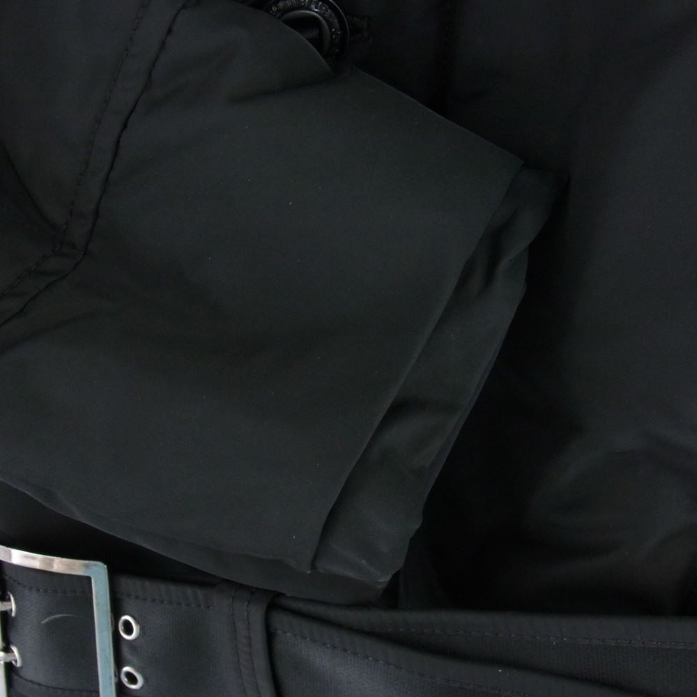 PEUTEREY ピューテリー 47283018 B品  国内正規品 HURRICANE ハリケーン 襟ラビットファー ダウンジャケット ブラック系 S【中古】