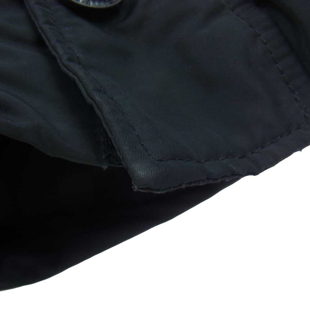 PEUTEREY ピューテリー 47283018 国内正規品 HURRICANE ハリケーン 襟ラビットファー ダウンジャケット ブラック系 S【中古】