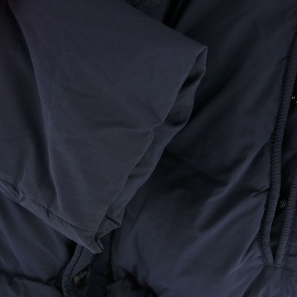 PEUTEREY ピューテリー 47283500 国内正規品 HURRICANE ハリケーン 襟ラビットファー ダウンジャケット ネイビー系 48【中古】