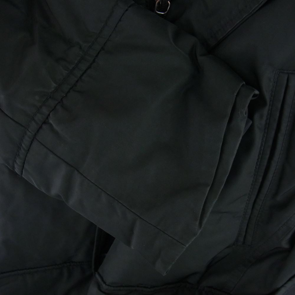 PEUTEREY ピューテリー 47293105 国内正規品 HURRICANE TXP09 ハリケーン 襟ラビットファー ダウンジャケット ブラック系 S【中古】