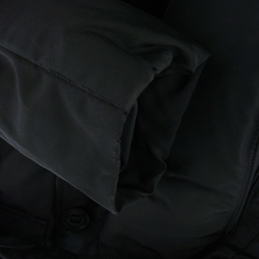 PEUTEREY ピューテリー 47283018 国内正規品 HURRICANE TXP08 NERO ハリケーン 襟ラビットファー ダウンジャケット ブラック系 S【中古】