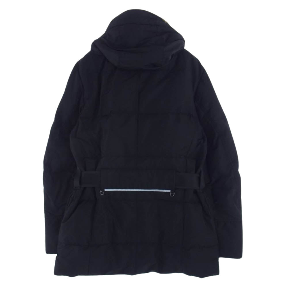 PEUTEREY ピューテリー 47283018 国内正規品 HURRICANE TXP08 NERO ハリケーン 襟ラビットファー ダウンジャケット ブラック系 S【中古】