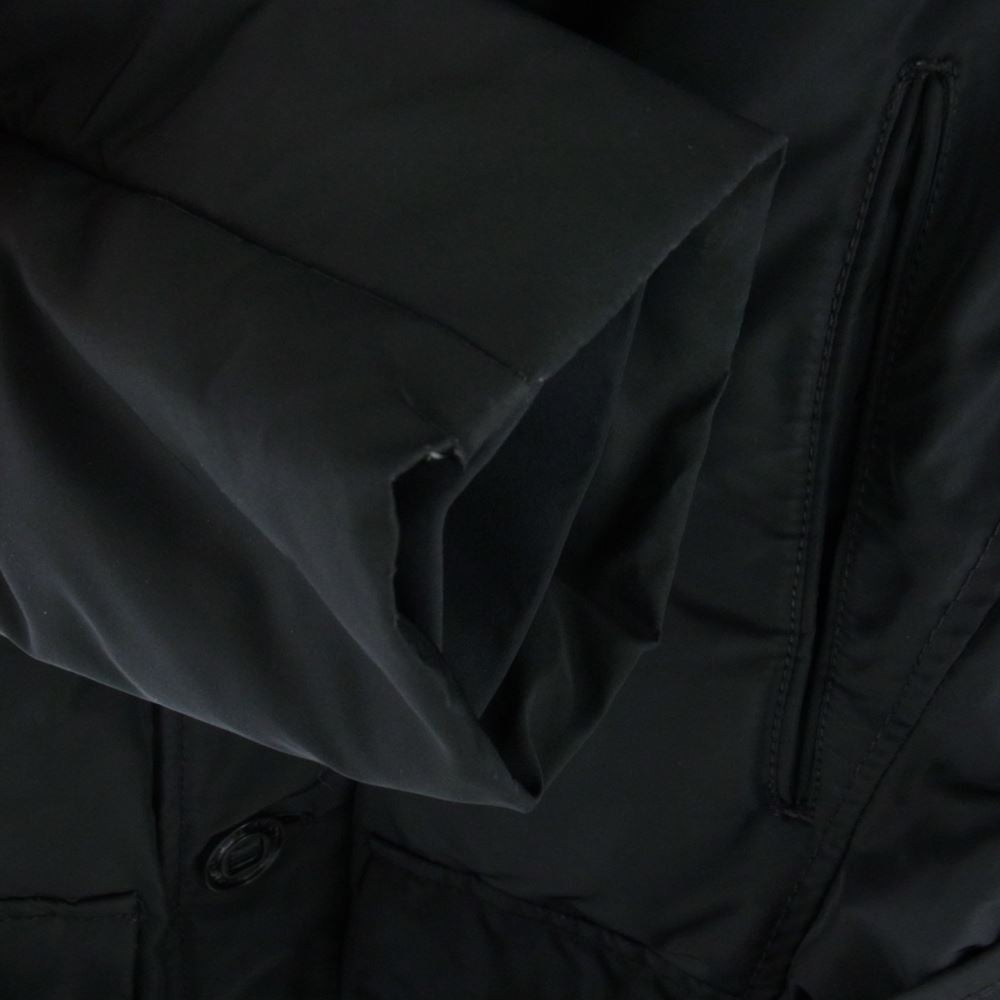 PEUTEREY ピューテリー 47283018 国内正規品 HURRICANE TXP08 NERO ハリケーン 襟ラビットファー ダウンジャケット ブラック系 S【中古】