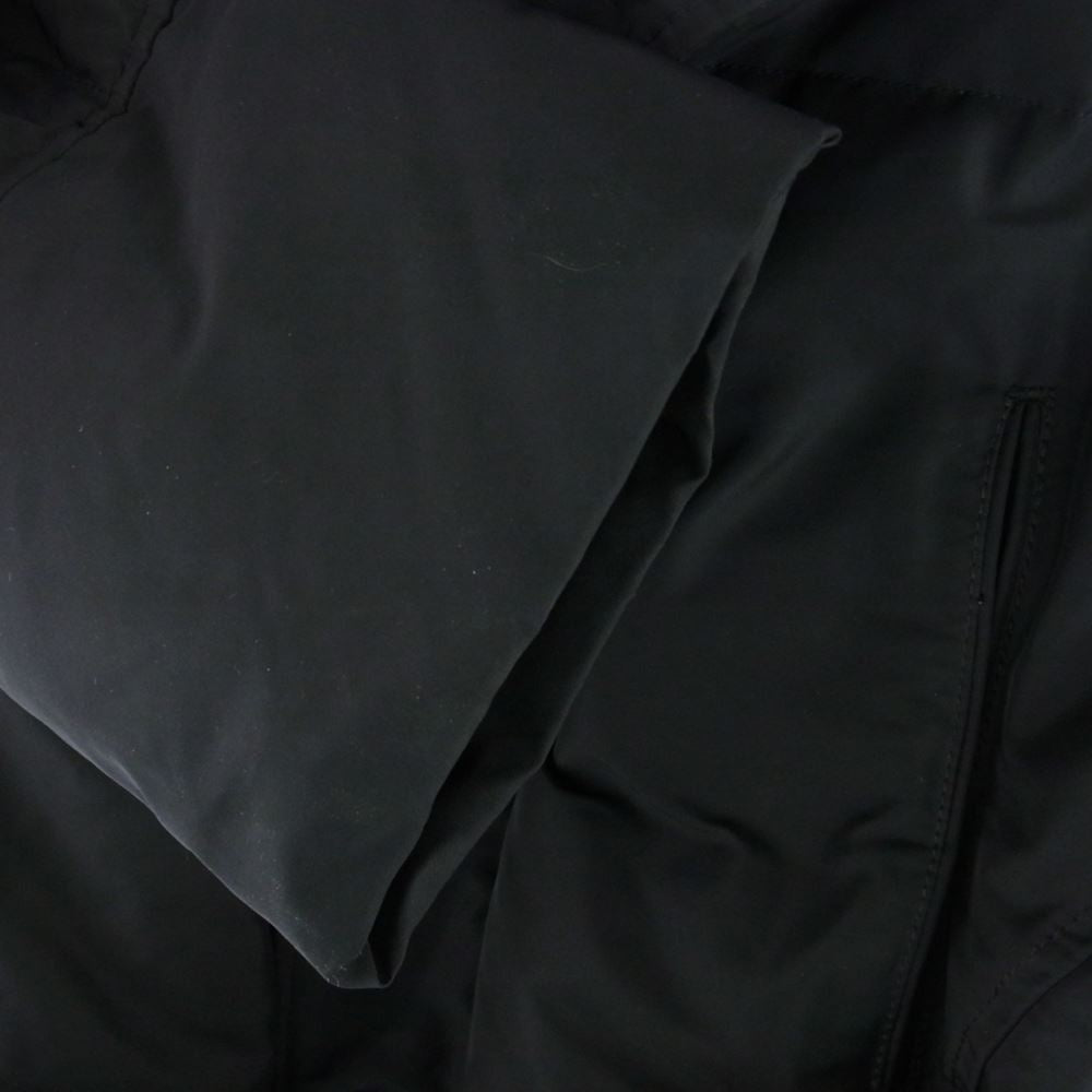 PEUTEREY ピューテリー 47283018 国内正規品 HURRICANE ハリケーン 襟ラビットファー ダウンジャケット ブラック系 S【中古】