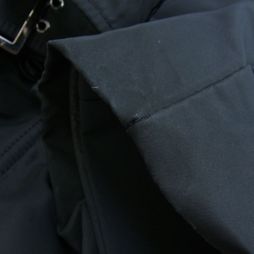 PEUTEREY ピューテリー 47283018 国内正規品 HURRICANE TXP08 NERO ハリケーン 襟ラビットファー ダウンジャケット ブラック系 S【中古】