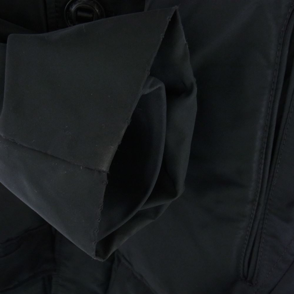 PEUTEREY ピューテリー 47283018 国内正規品 HURRICANE TXP08 NERO ハリケーン 襟ラビットファー ダウンジャケット ブラック系 S【中古】