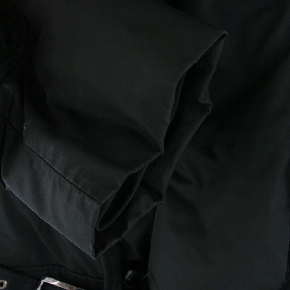 PEUTEREY ピューテリー 47293105 国内正規品 HURRICANE TXP 09 ハリケーン 襟ラビットファー ダウンジャケット ブラック系 S【中古】