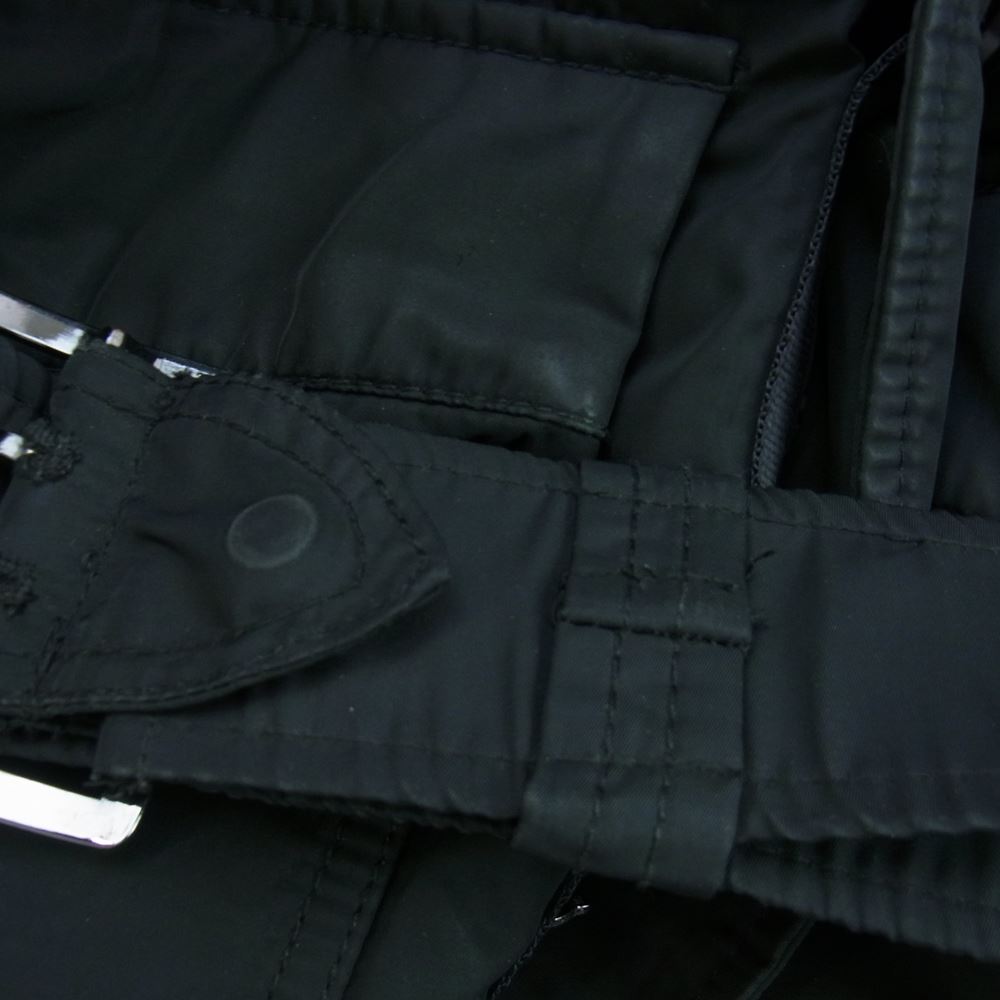 PEUTEREY ピューテリー 47293105 国内正規品 HURRICANE TXP 09 ハリケーン 襟ラビットファー ダウンジャケット ブラック系 S【中古】