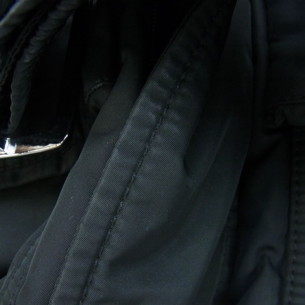 PEUTEREY ピューテリー 47293105 国内正規品 HURRICANE TXP 09 ハリケーン 襟ラビットファー ダウンジャケット ブラック系 S【中古】