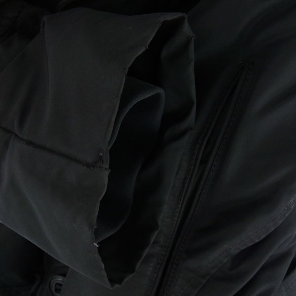 PEUTEREY ピューテリー 47283018 国内正規品 HURRICANE TXP08 NERO ハリケーン 襟ラビットファー ダウンジャケット ブラック系 S【中古】