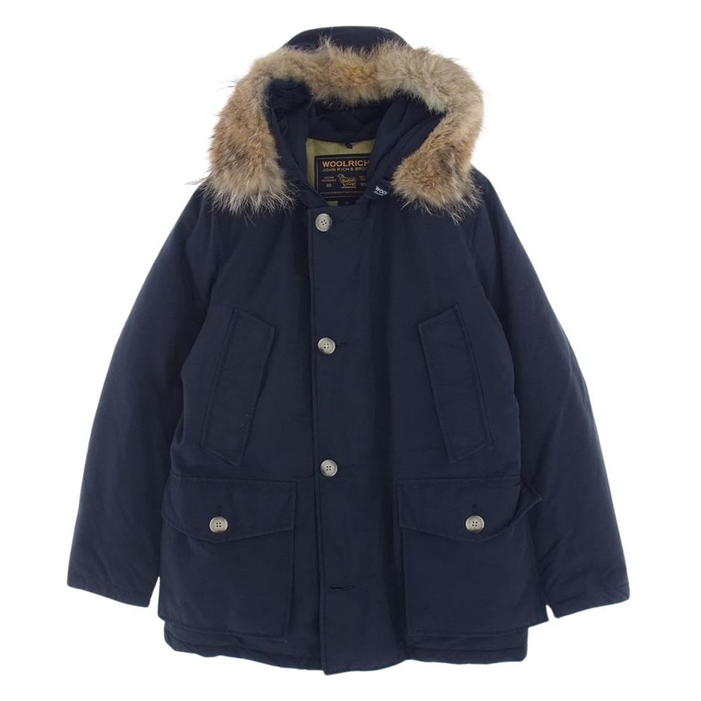 WOOLRICH ウールリッチ 1202039 国内正規品 Arctic Parka アークティックパーカ ダウンジャケット ネイビー ネイビー系 M【中古】