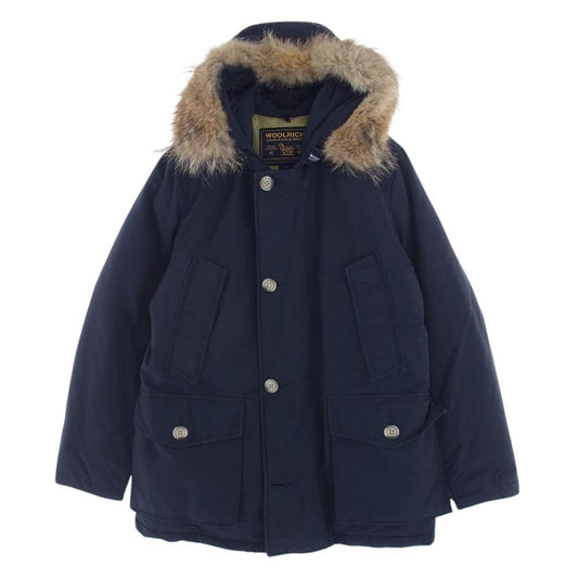 WOOLRICH ウールリッチ 1202039 国内正規品 Arctic Parka アークティックパーカ ダウンジャケット ネイビー ネイビー系 M【中古】