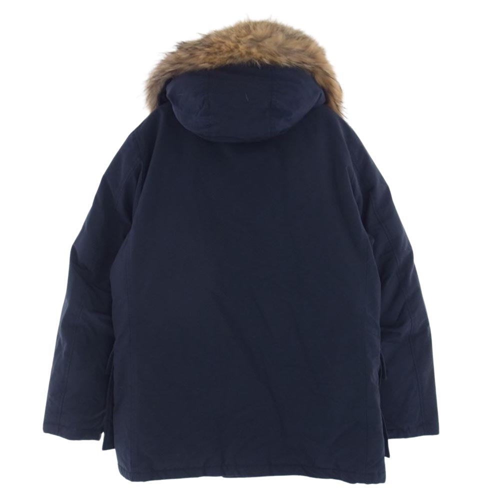WOOLRICH ウールリッチ 1202039 国内正規品 Arctic Parka アークティックパーカ ダウンジャケット ネイビー ネイビー系 M【中古】