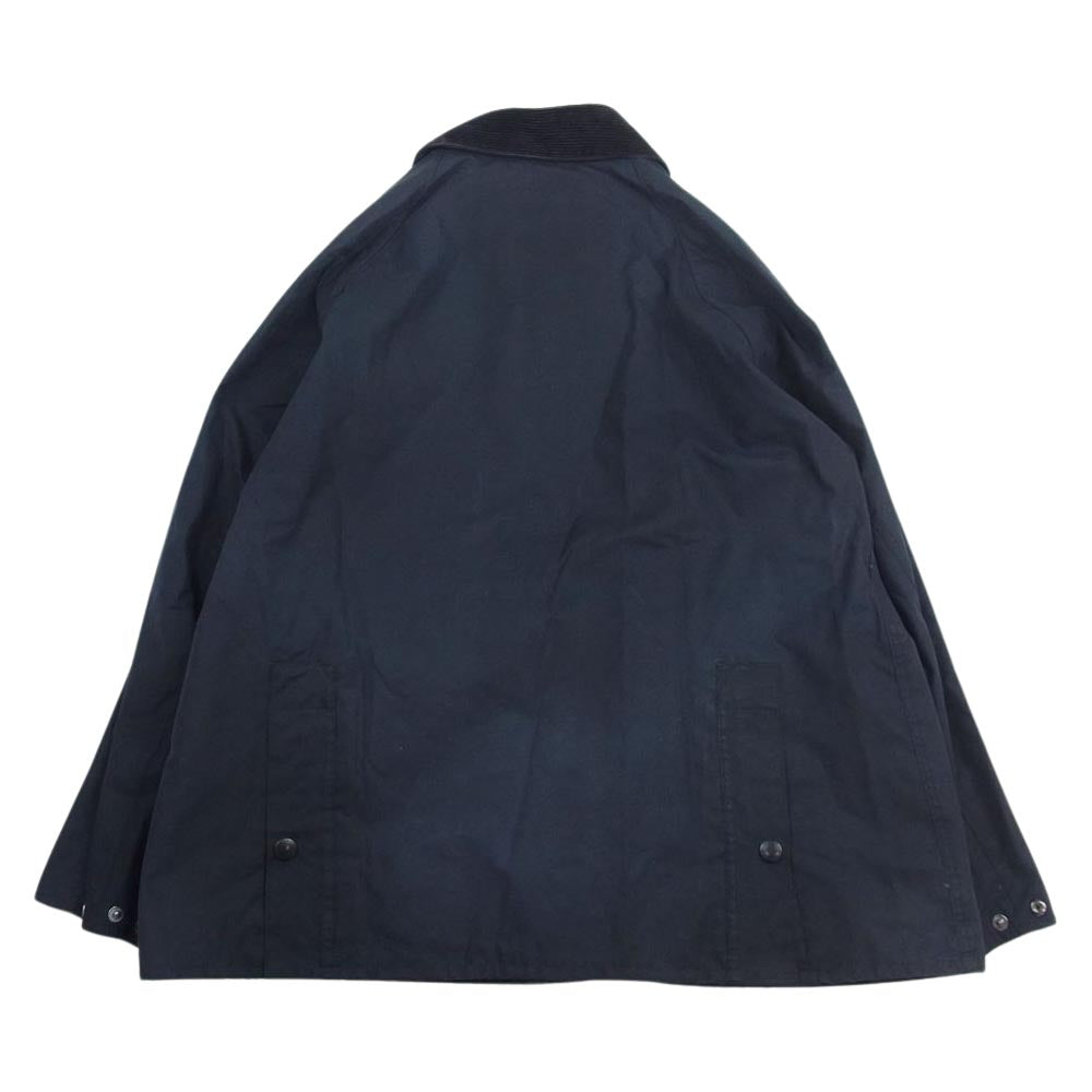 Barbour バブアー 20AW MWX1679NY91 OVERSIZED WAX BEDALE ホワイトレーベル 3ワラント オーバーサイズ ビデイル オイルドジャケット ハンティングジャケット ネイビー系 40【中古】