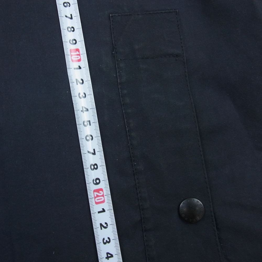 Barbour バブアー 20AW MWX1679NY91 OVERSIZED WAX BEDALE ホワイトレーベル 3ワラント オーバーサイズ ビデイル オイルドジャケット ハンティングジャケット ネイビー系 40【中古】