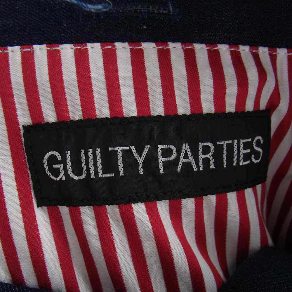 WACKO MARIA ワコマリア 14SS 14SS-CT-15 デニム コート ジャケット 内ストライプ インディゴブルー系 S【中古】