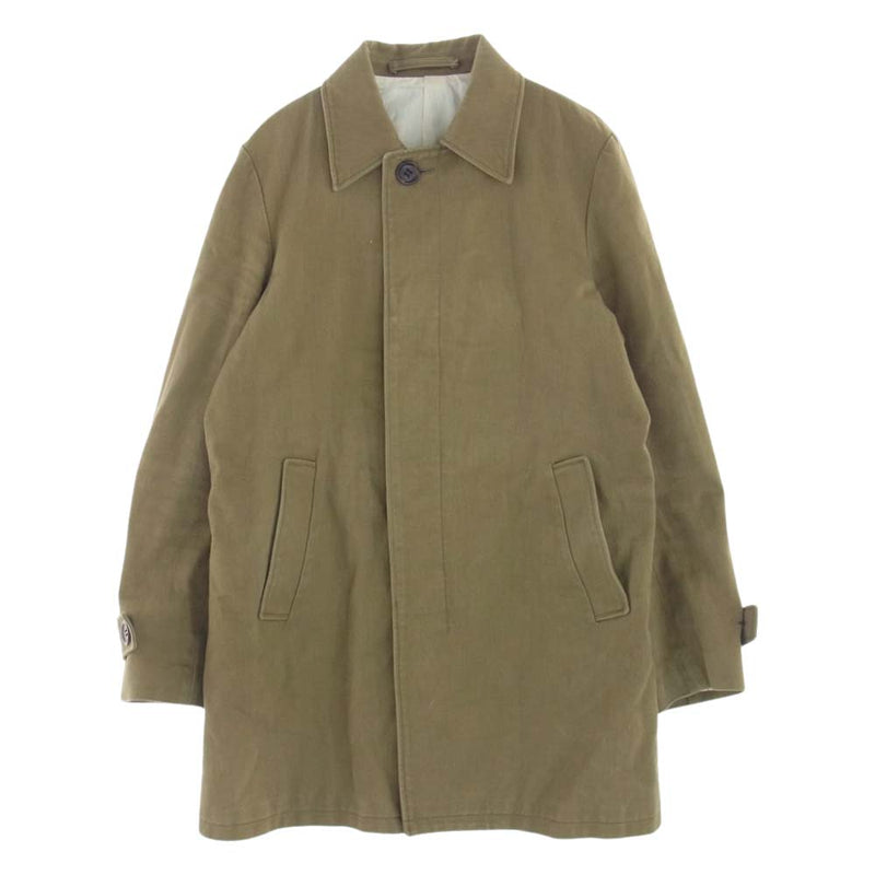 WACKO MARIA ワコマリア 12AW 12AW-BAL-01 OLD BAL COLLAR COAT オールド バルカラー コート ベージュカーキ系 S【中古】