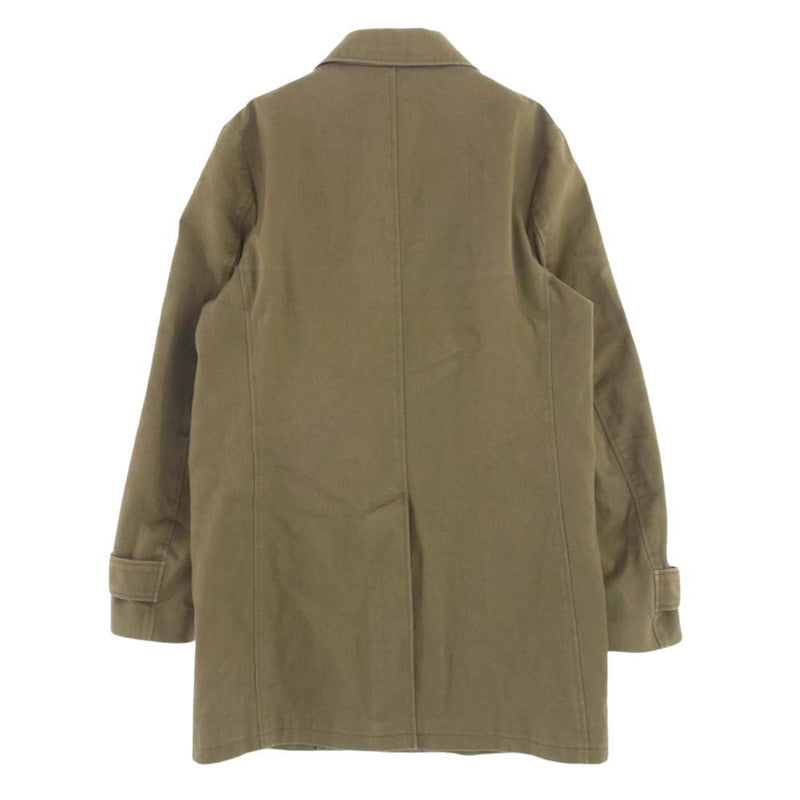 WACKO MARIA ワコマリア 12AW 12AW-BAL-01 OLD BAL COLLAR COAT オールド バルカラー コート ベージュカーキ系 S【中古】