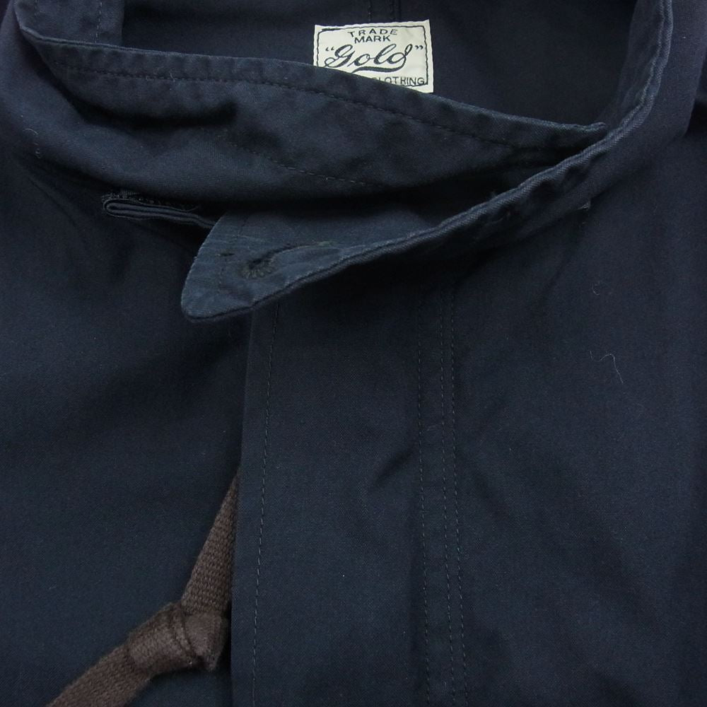 ゴールド 21AW GL14911 NYLON WEATHER M-51 SHORT MOD ナイロンウェザー ショート ジャケット ブラック系 M【中古】